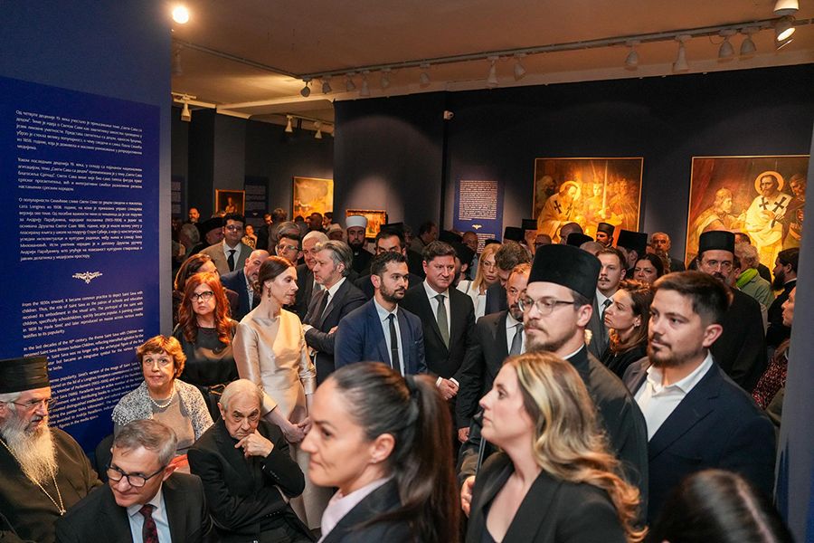 Historic saint sava exhibition opens in belgrade marking 850 years since birth of serbias first archbishop 12