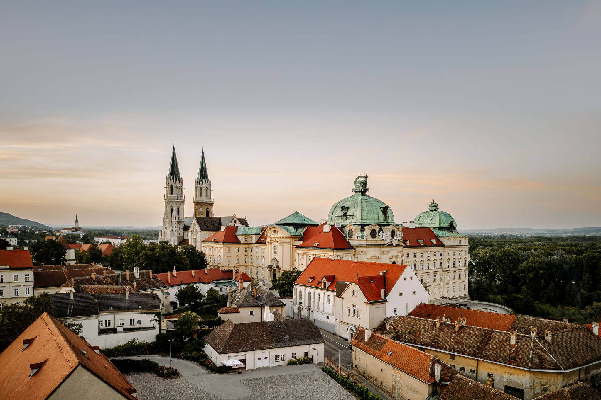 Stiftsansicht ganzer komplex